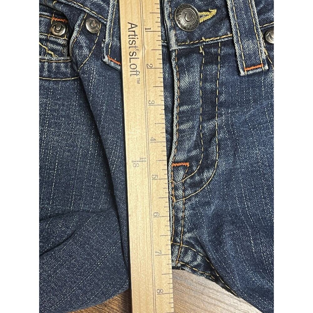 True Religion Bootcut Blue Denim Johnny Jeans Size 29‎ x 26 Blue Womens L… - Picture 10 of 11